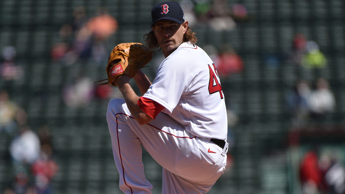Boston Red Sox pitcher Garrett Richards