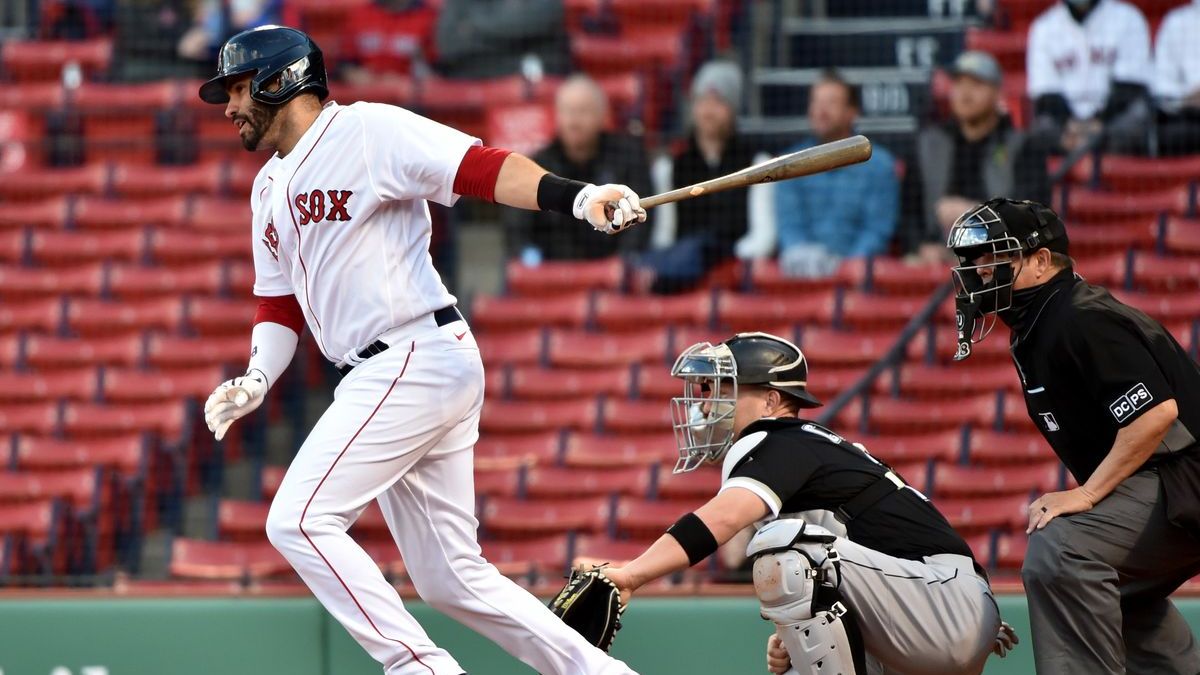 Boston Red Sox designated hitter J.D. Martinez