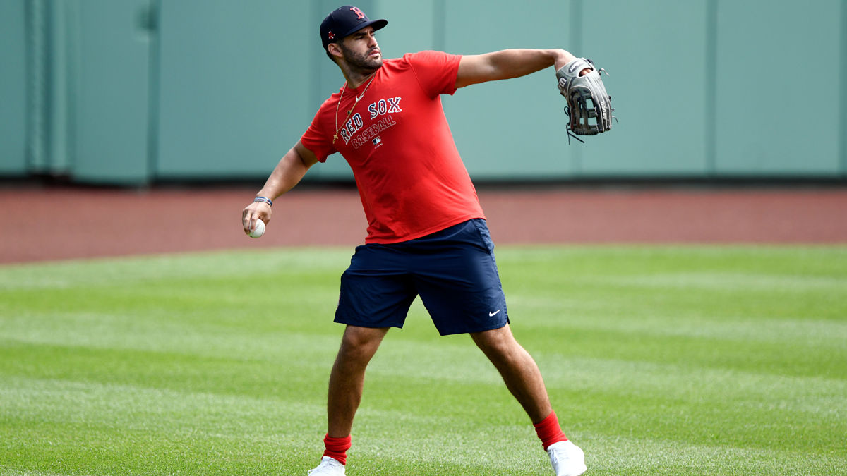Boston Red Sox designated hitter J.D. Martinez