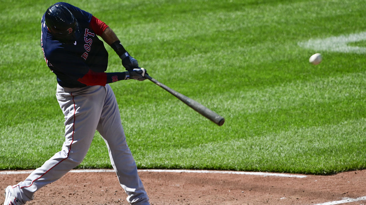 Boston Red Sox designated hitter J.D. Martinez