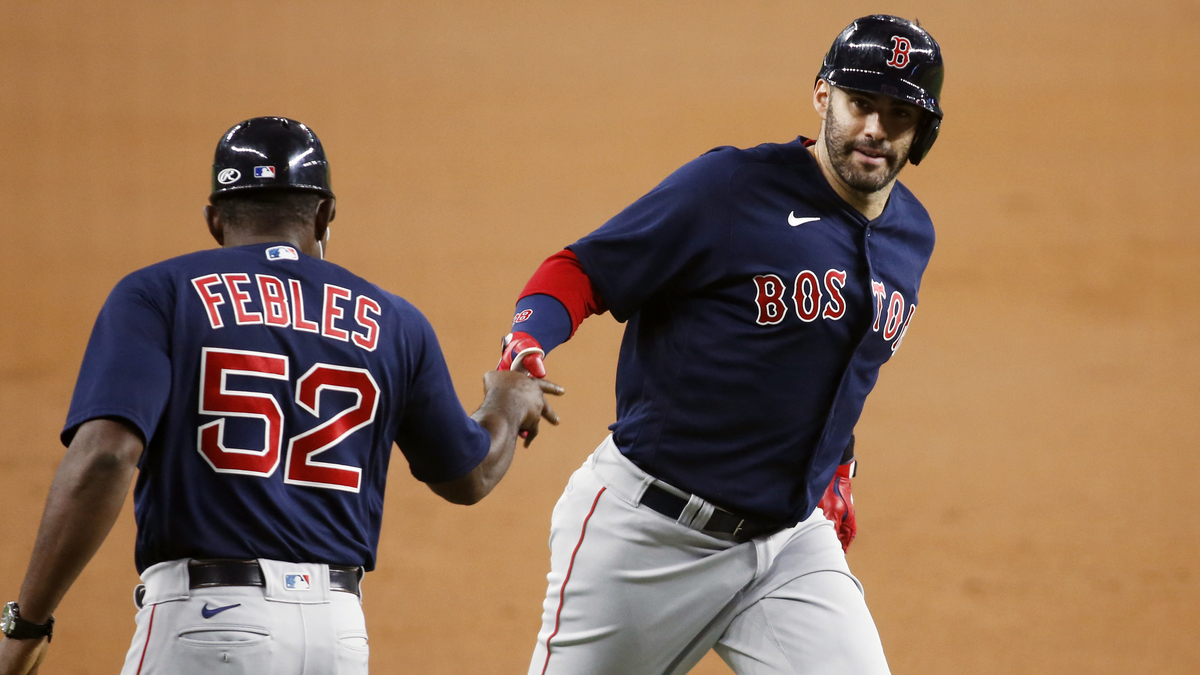 Boston Red Sox Designated Hitter J.D. Martinez