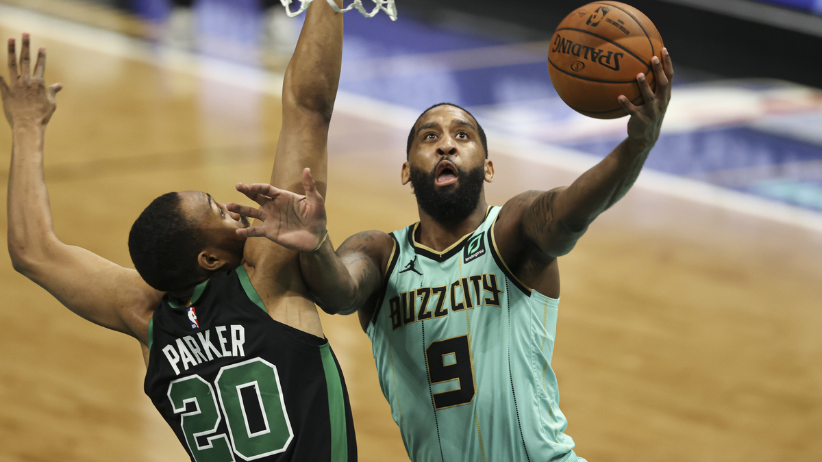 Boston Celtics forward Jabari Parker, Charlotte Hornets guard Brad Wanamaker