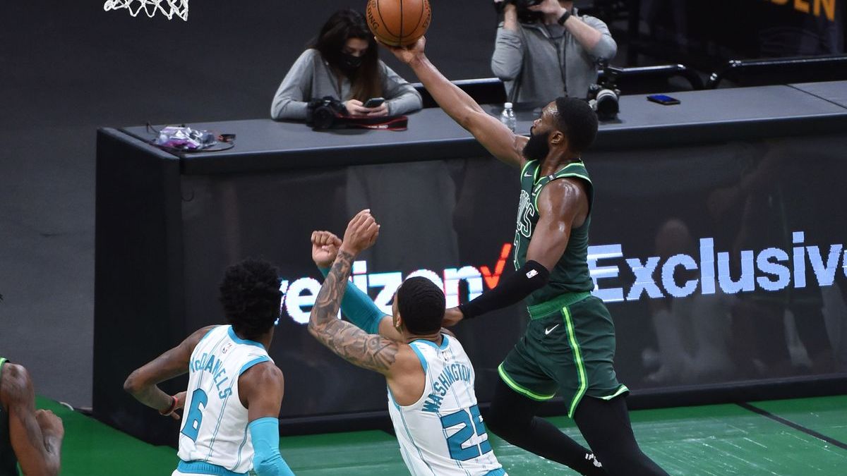 Boston Celtics guard Jaylen Brown