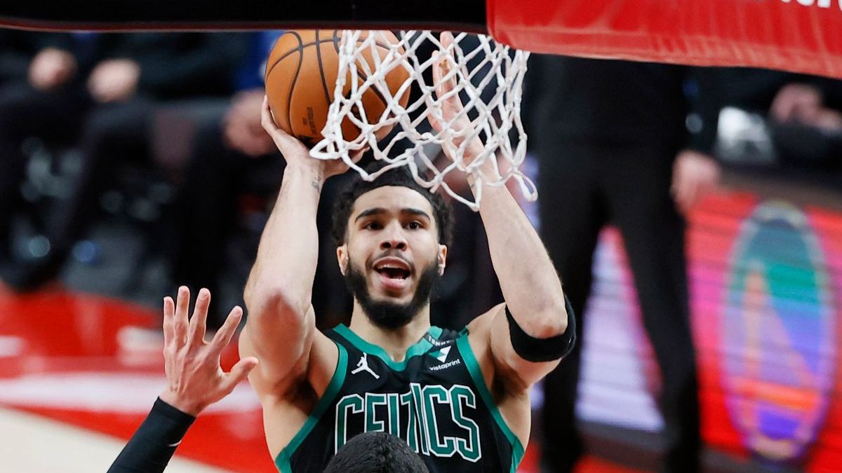 Boston Celtics forward Jayson Tatum