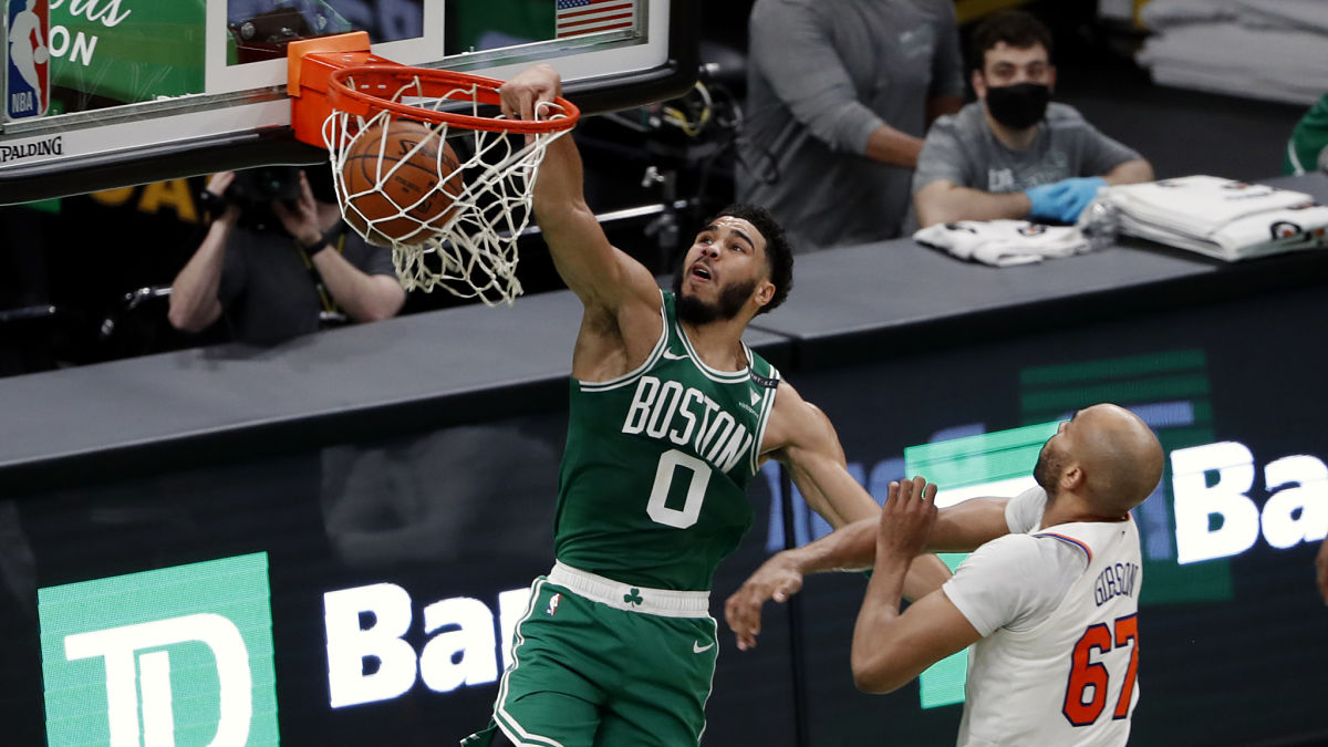 Boston Celtics forward Jayson Tatum