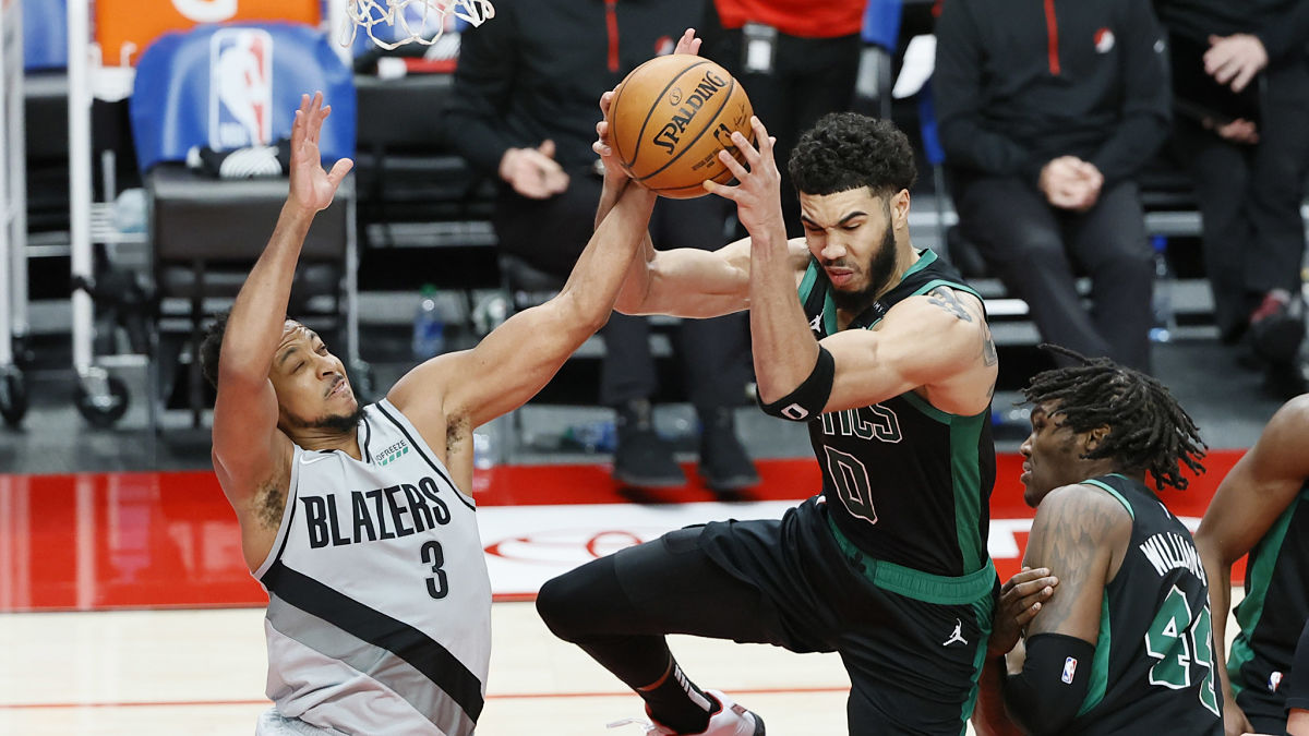 Boston Celtics forward Jayson Tatum