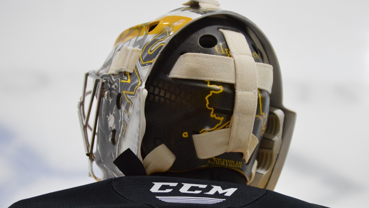 Boston Bruins Goalie Jeremy Swayman