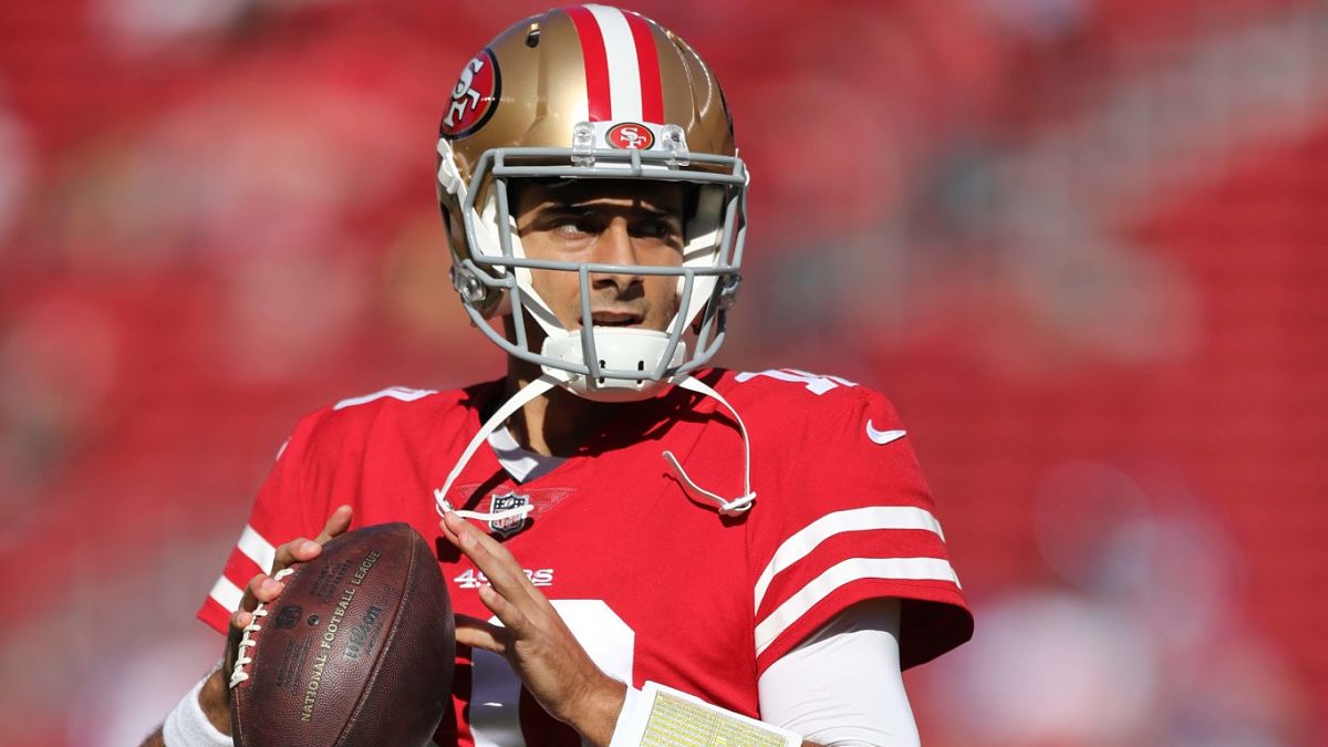 San Francisco 49ers quarterback Jimmy Garoppolo