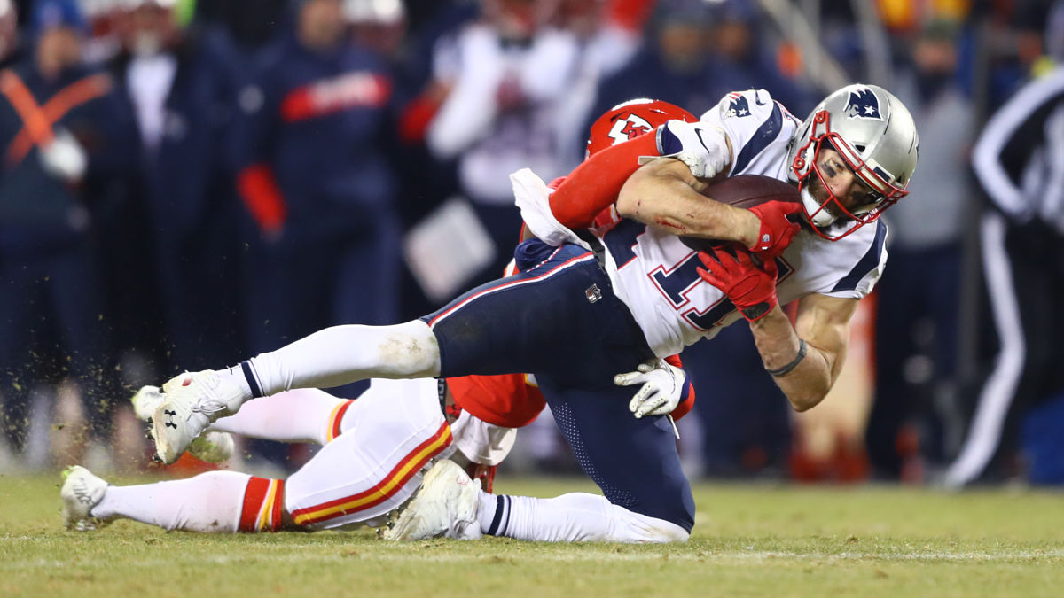 New England Patriots wide receiver Julian Edelman