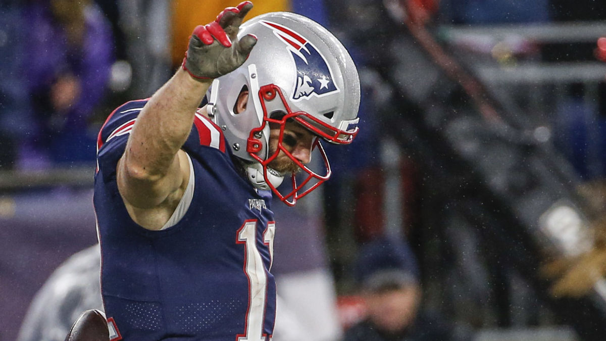 New England Patriots wide receiver Julian Edelman