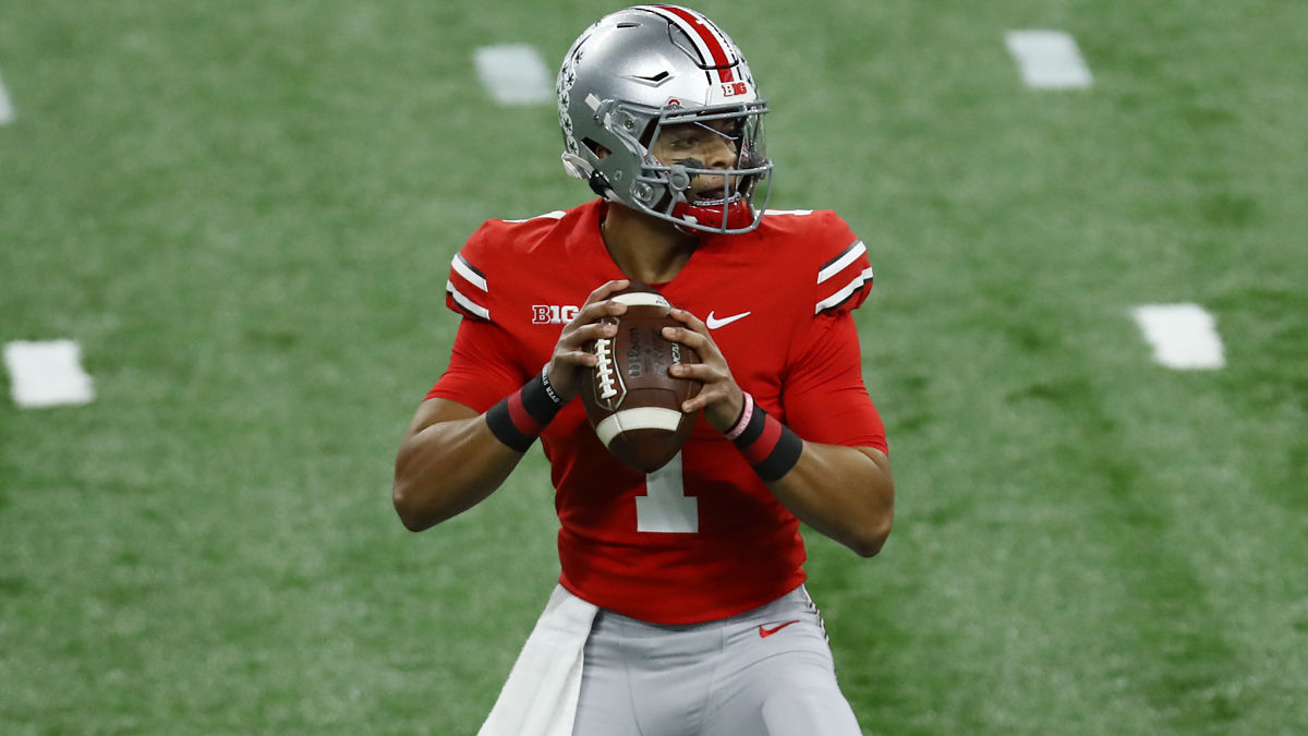 NFL draft prospect Justin Fields