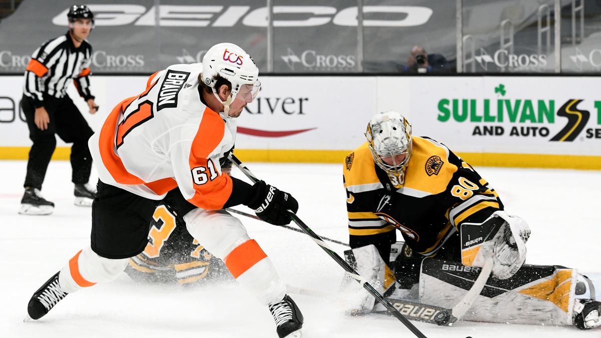 Philadelphia Flyers Defenseman Justin Braun