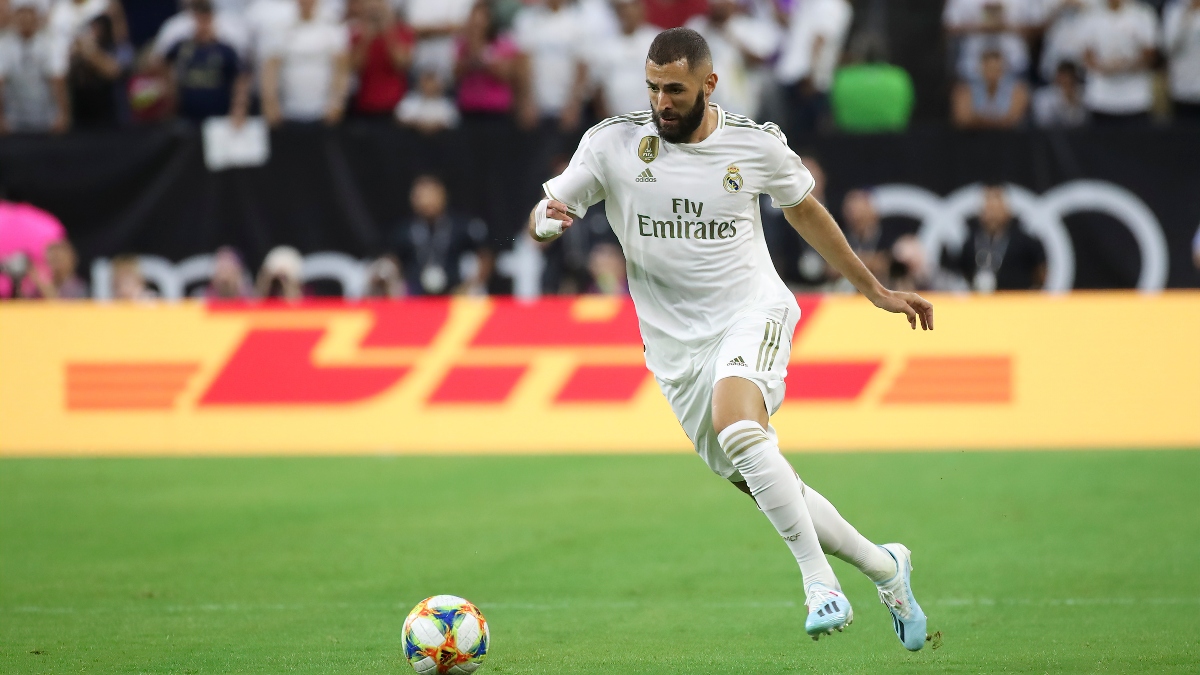 Real Madrid striker Karim Benzema