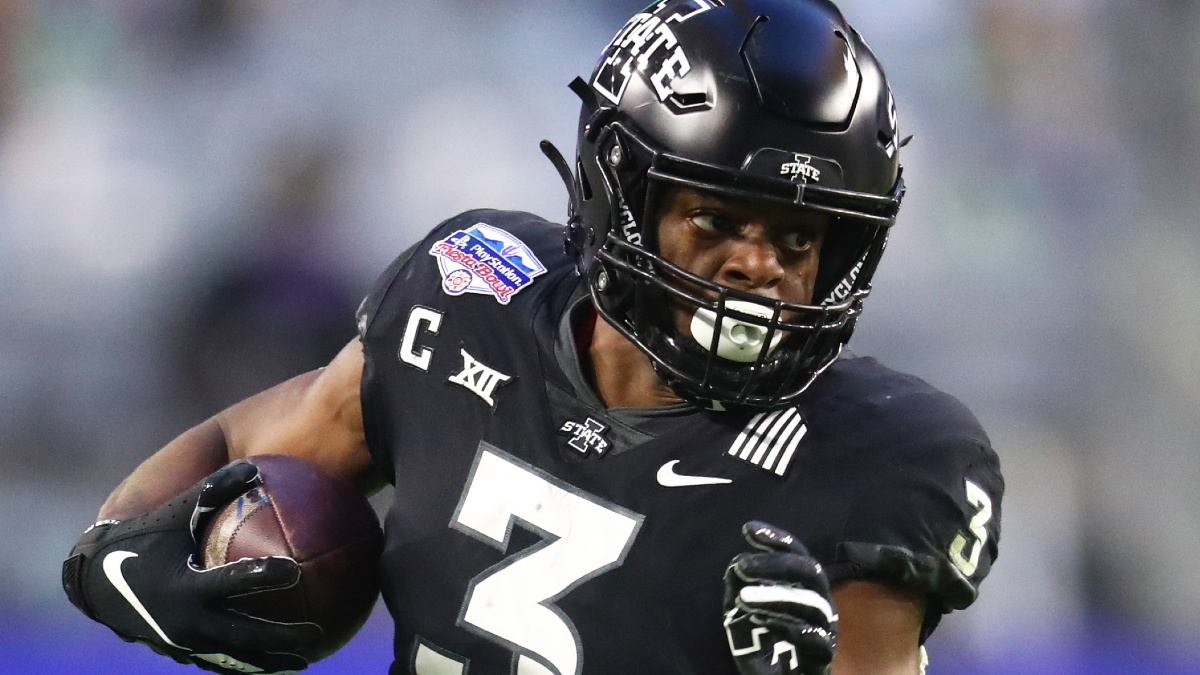 Iowa State Cyclones running back Kene Nwangwu