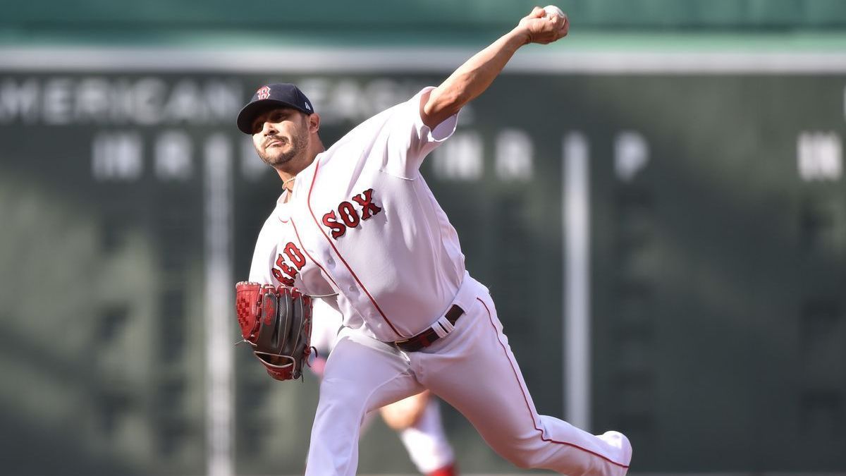 Boston Red Sox starting pitcher Martín Pérez