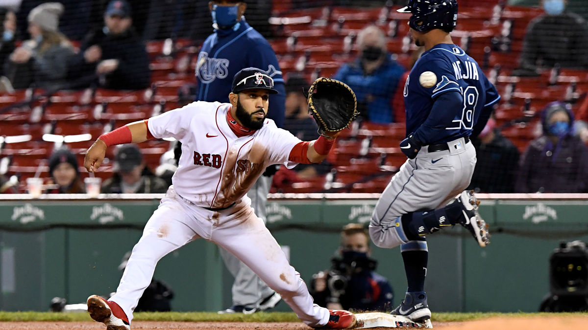 Boston Red Sox infielder/outfielder Marwin Gonzalez