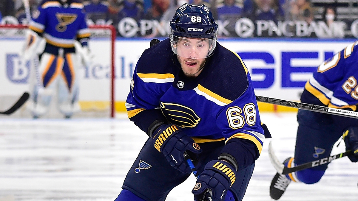 St. Louis Blues winger Mike Hoffman