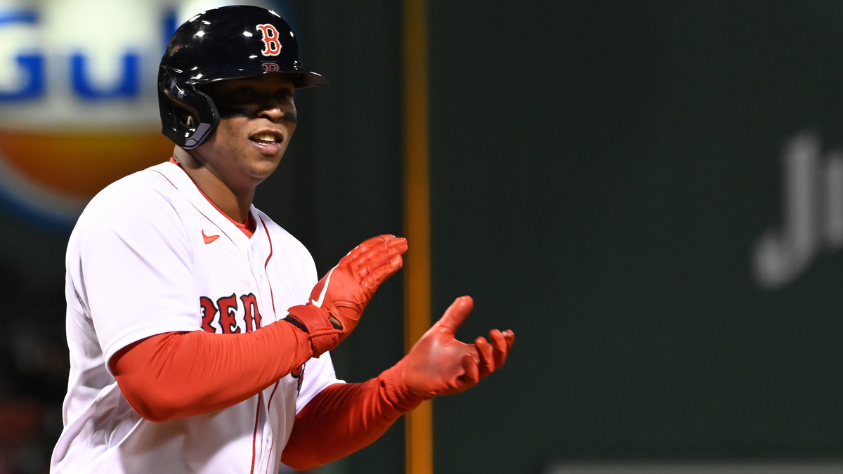 Boston Red Sox third baseman Rafael Devers