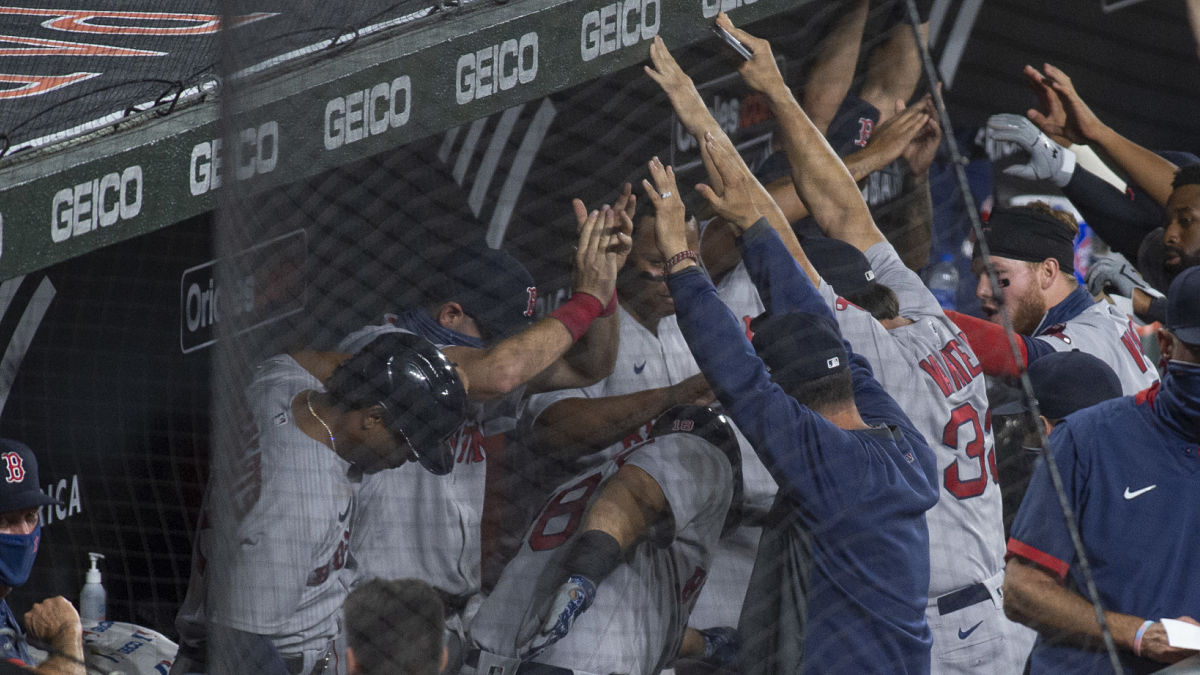 Boston Red Sox celebration