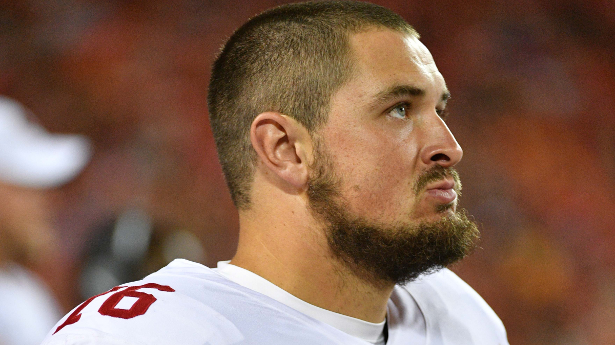 San Francisco 49ers offensive guard Ross Reynolds