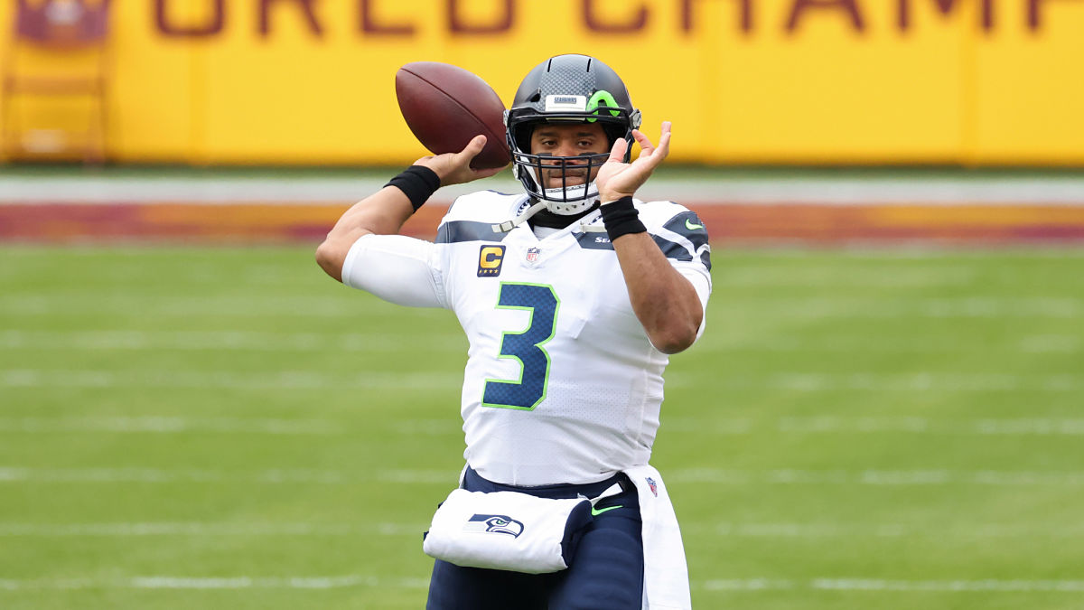 Seattle Seahawks quarterback Russell Wilson