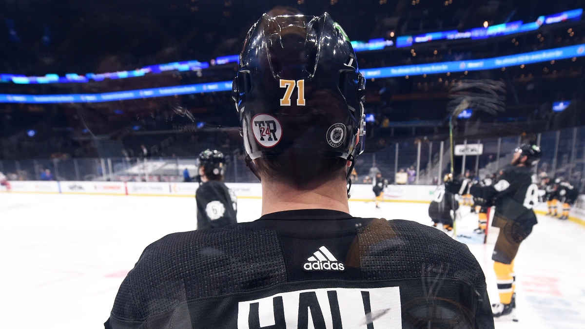 Boston Bruins left wing Taylor Hall