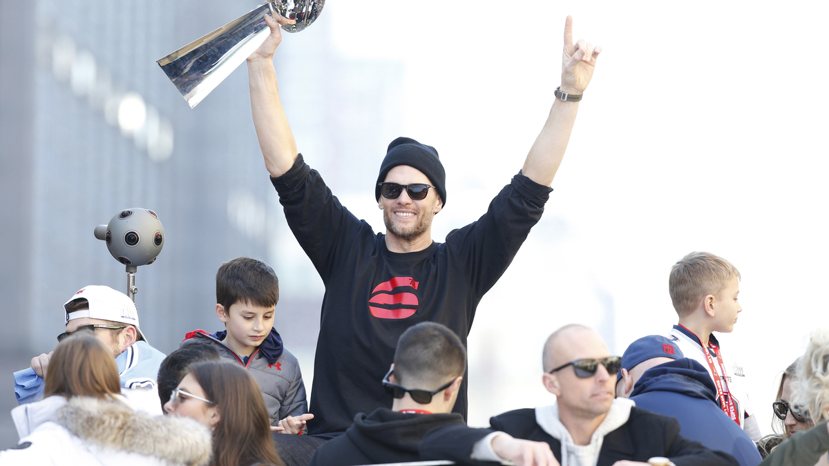 Tampa Bay Buccaneers quarterback Tom Brady