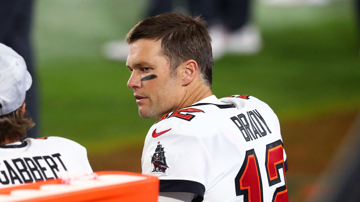 Tampa Bay Buccaneers quarterback Tom Brady