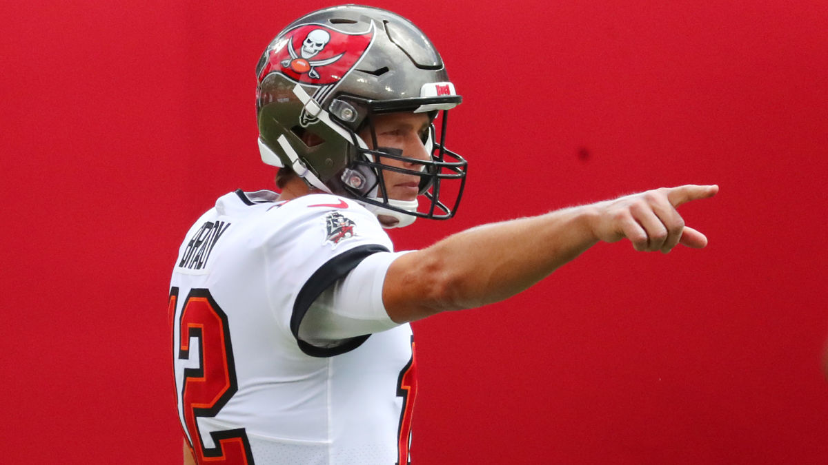 Tampa Bay Buccaneers quarterback Tom Brady