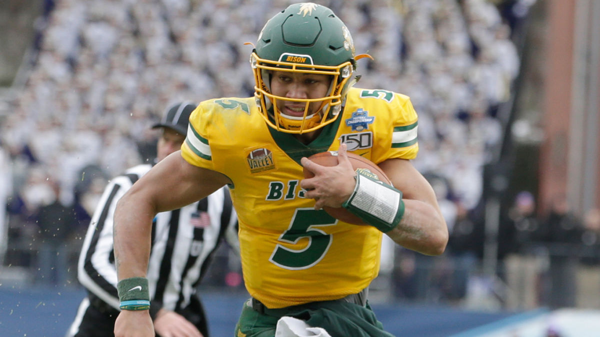 NFL draft prospect Trey Lance