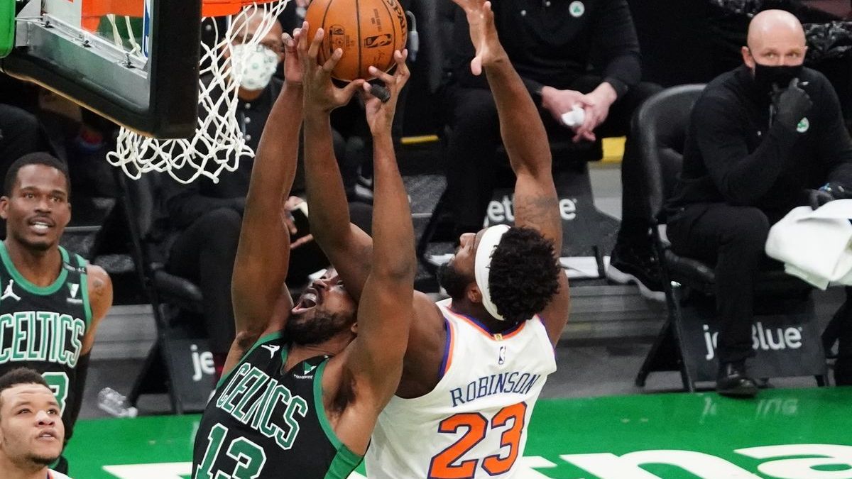 Boston Celtics center Tristan Thompson