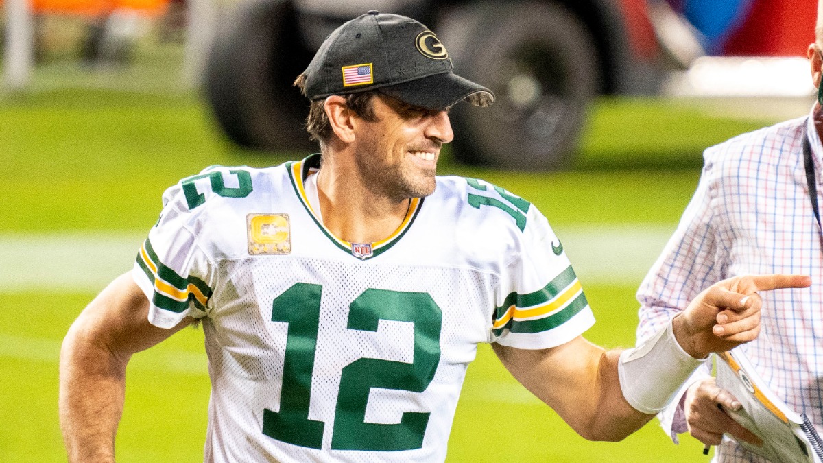 Green Bay Packers quarterback Aaron Rodgers