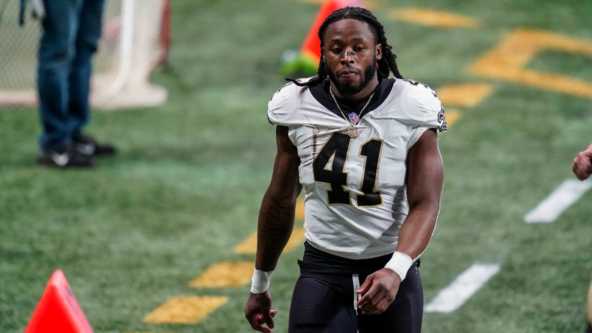 New Orleans Saints running back Alvin Kamara