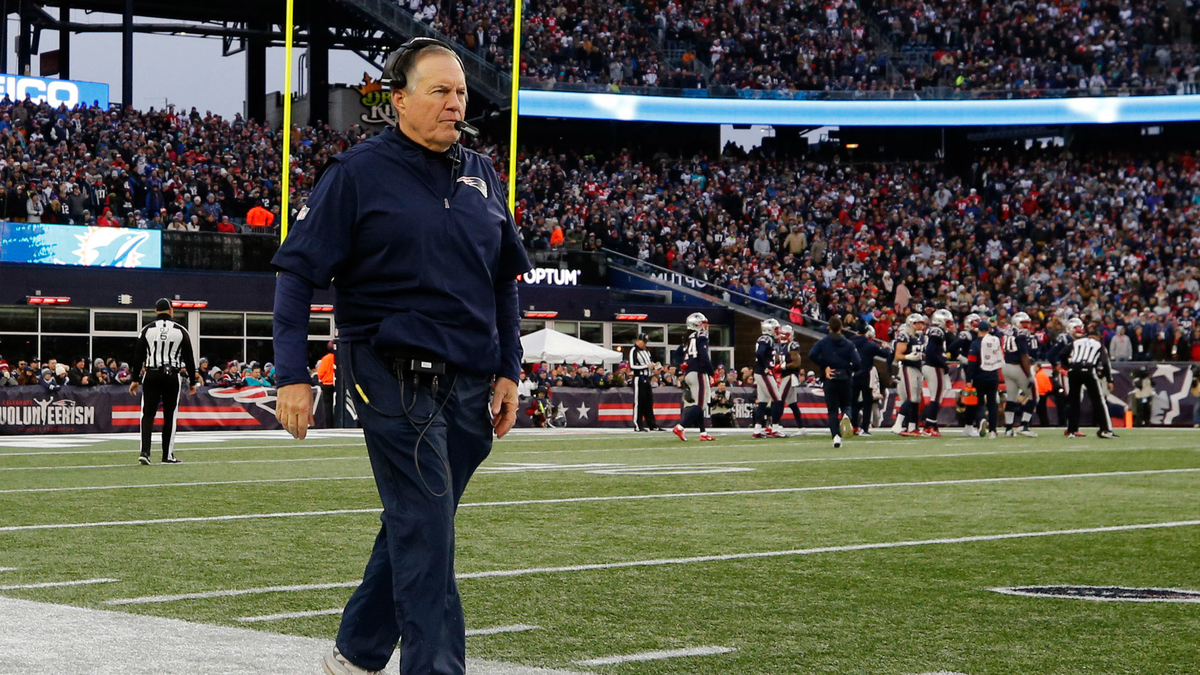 New England Patriots head coach Bill Belichick