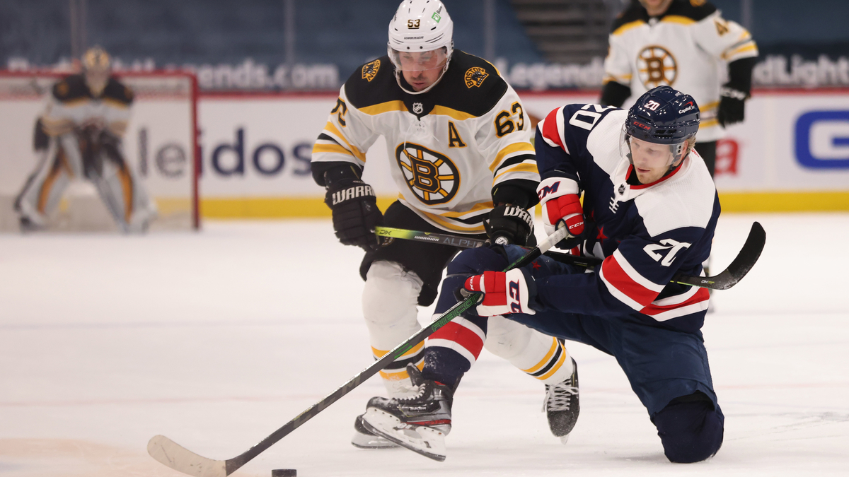 Boston Bruins left wing Brad Marchand