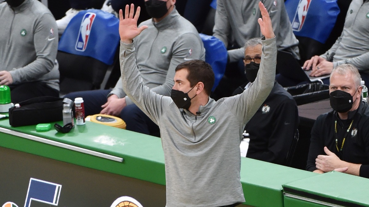 Boston Celtics head coach Brad Stevens