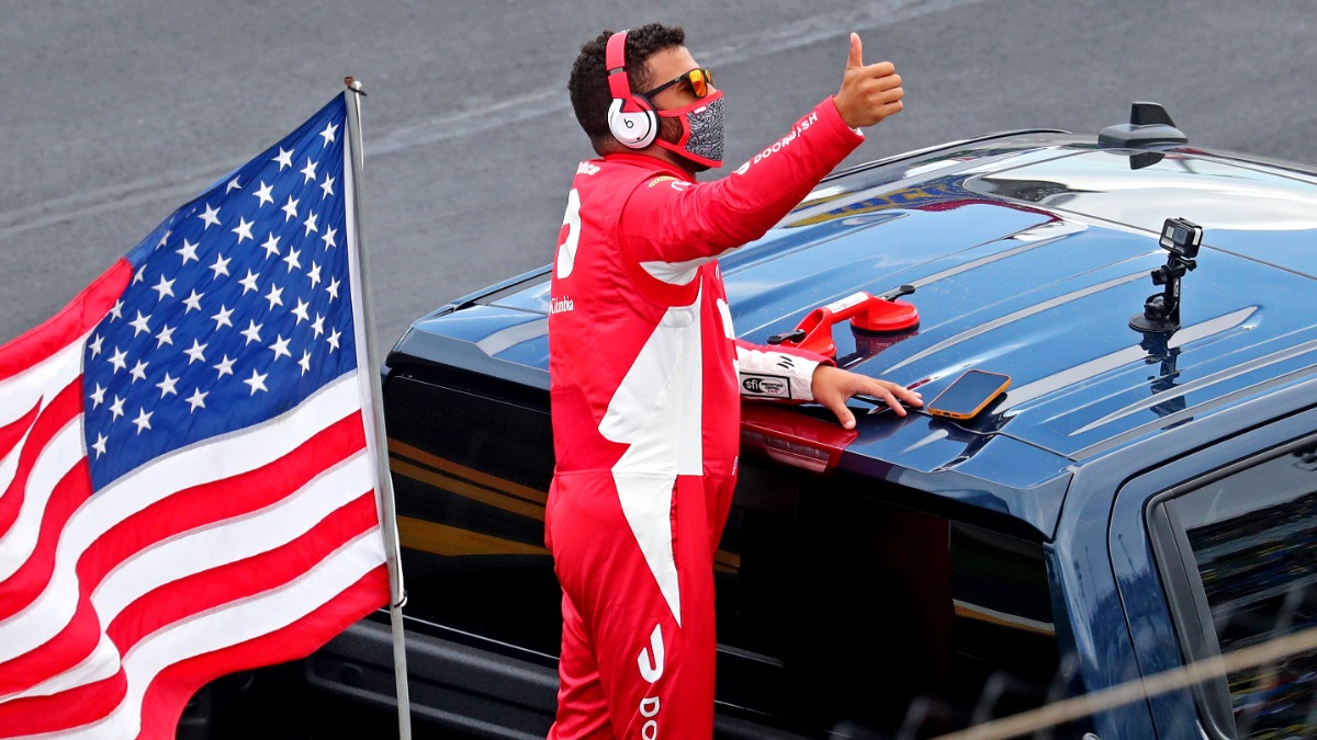 NASCAR Cup Series driver Bubba Wallace