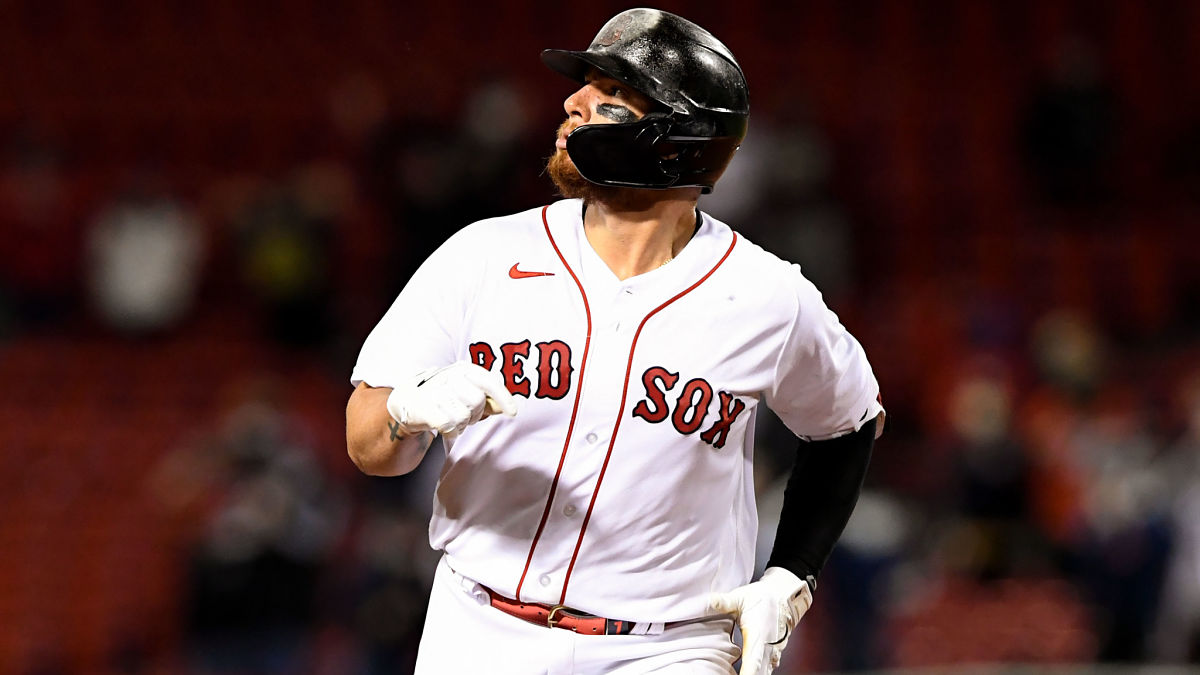 Boston Red Sox catcher Christian Vazquez