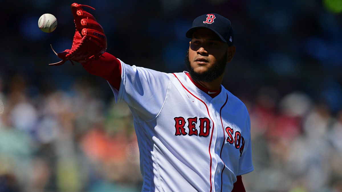 Boston Red Sox pitcher Eduardo Rodriguez
