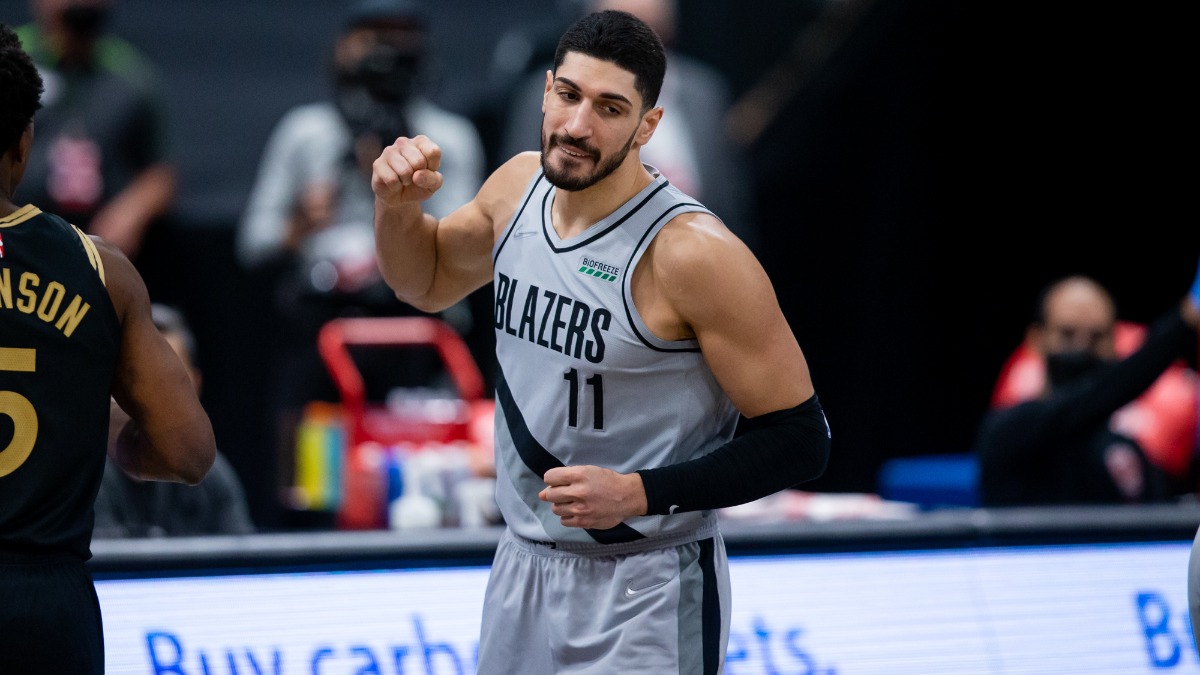 Portland Trail Blazers center Enes Kanter