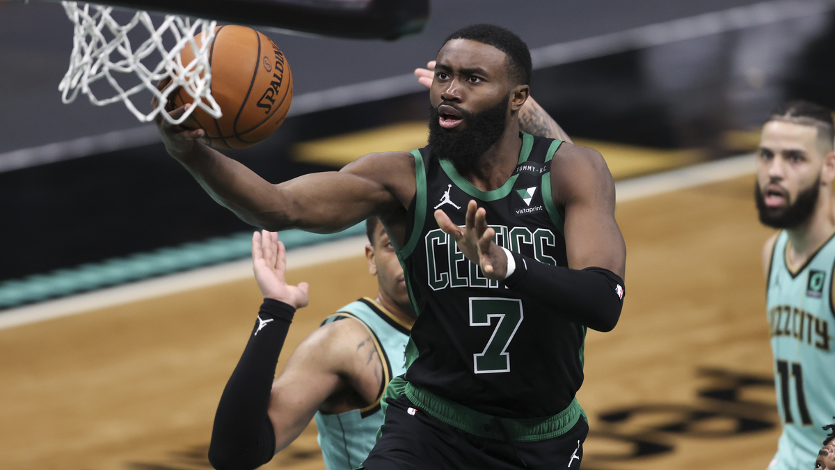 Boston Celtics guard Jaylen Brown