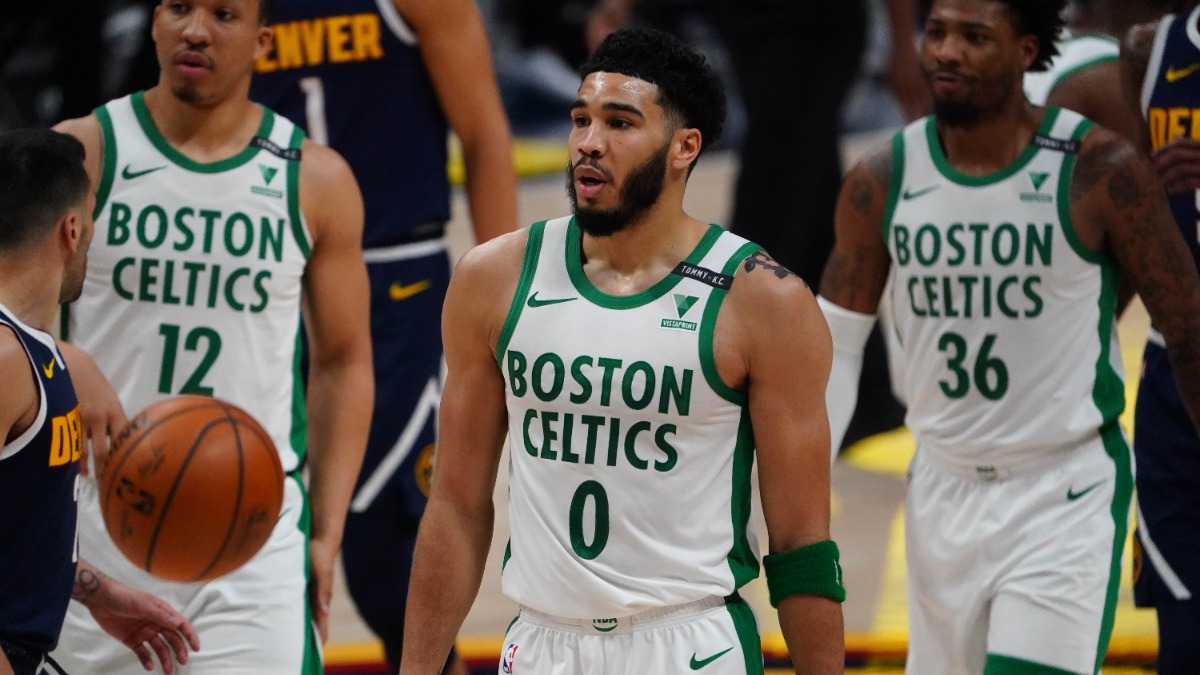 Boston Celtics forward Jayson Tatum