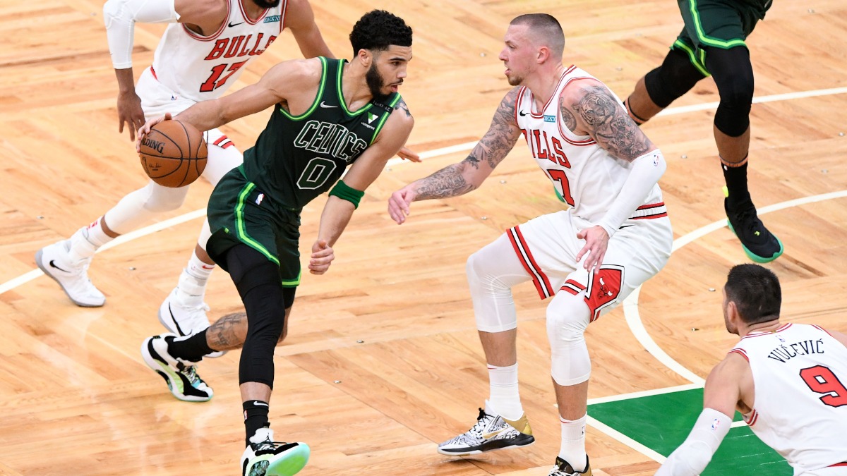 Boston Celtics forward Jayson Tatum