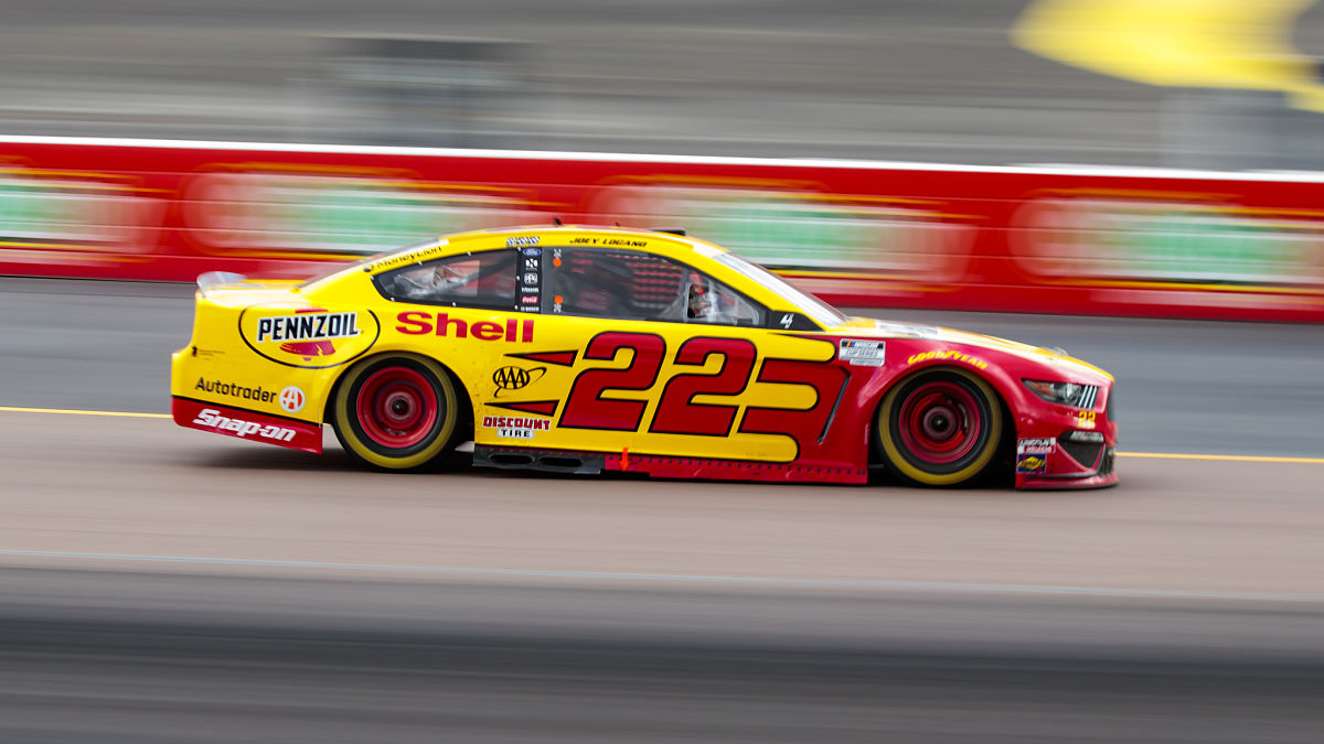 NASCAR driver Joey Logano
