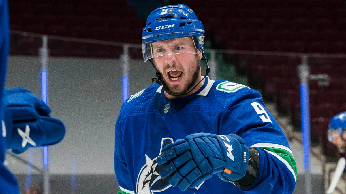 Vancouver Canucks forward J.T. Miller