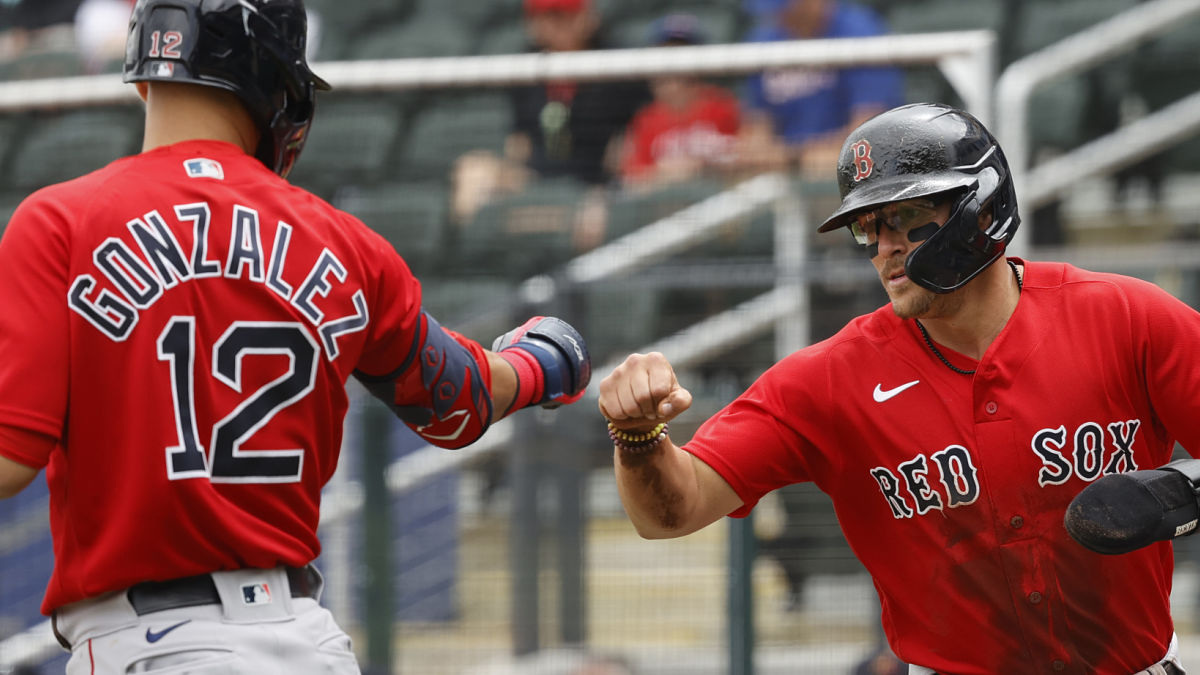 Boston Red Sox utility players Kike Hernandez and Marwin Gonzalez
