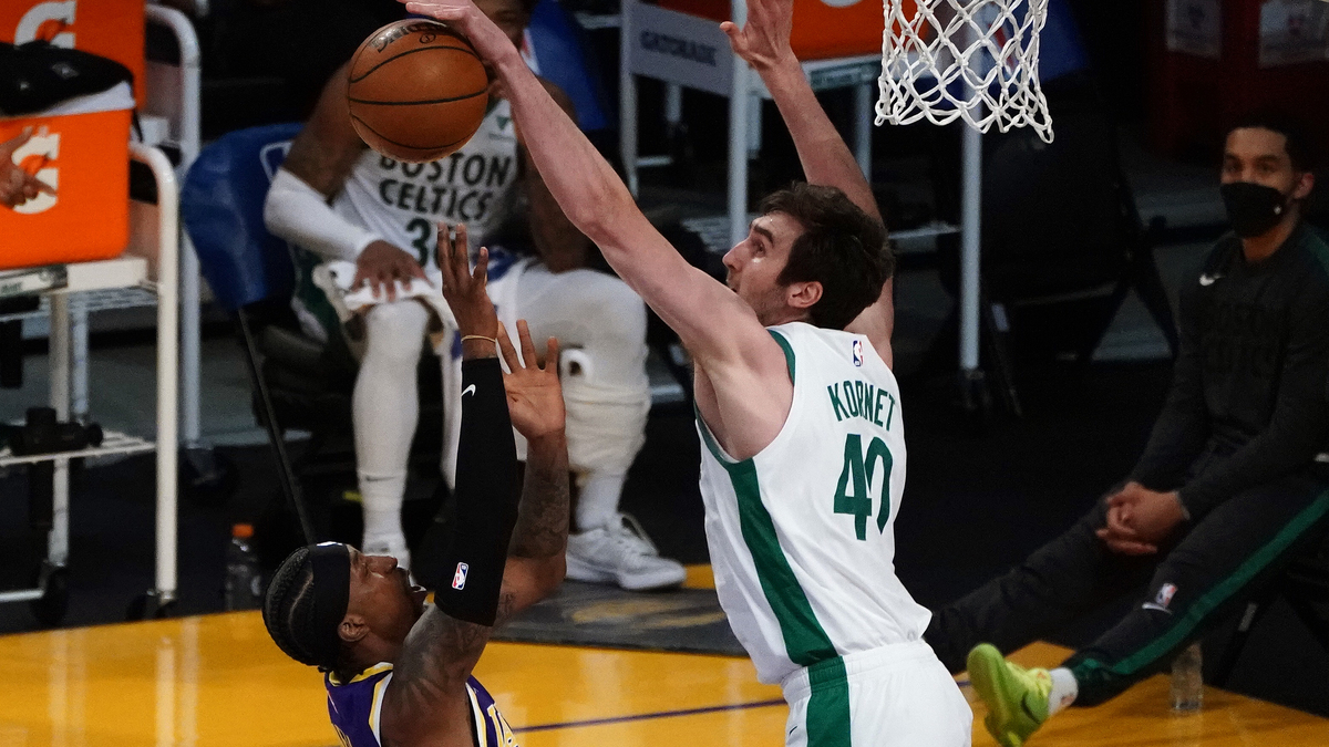 Boston Celtics center Luke Kornet