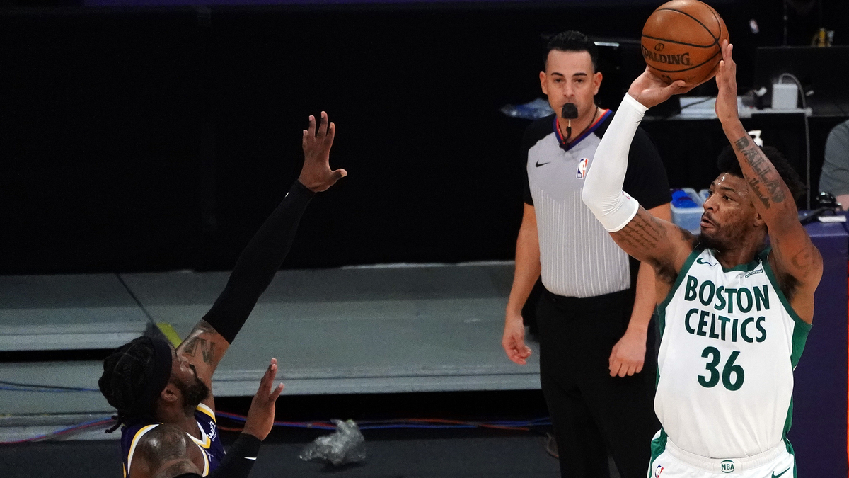 Boston Celtics guard Marcus Smart