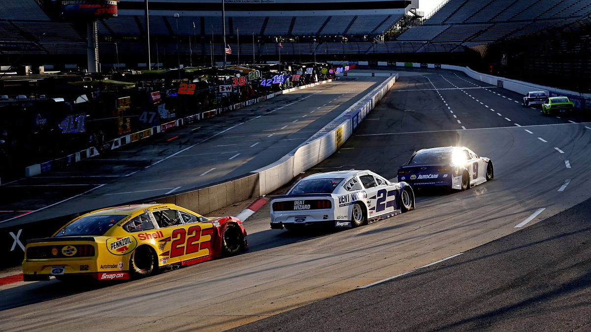 NASCAR race at Martinsville Speedway