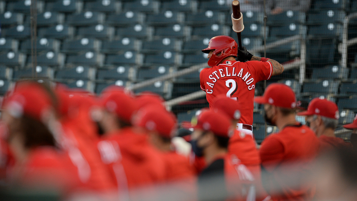 Cincinnati Reds right fielder Nick Castellanos